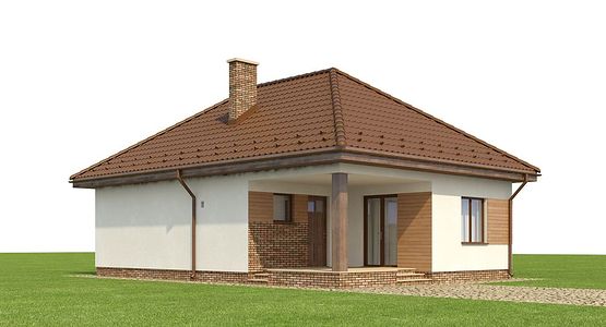 Фасад дома KCE-6215-11 Фасад дома KCE-6215-11