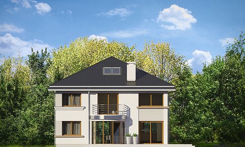 Фасад дома FDB-5674-19 Фасад дома FDB-5674-19